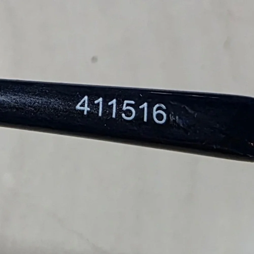 Zenni Optical 411516 Blue Rectangular Frames Only Full‎ Rim Frame with Case D1